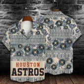 Houston Astros Tropical Spirit Hawaiian Shirt - TeeAloha