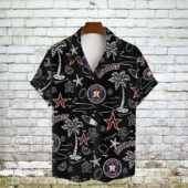 Houston Astros Tropical Stars Hawaiian Shirt Front - TeeAloha