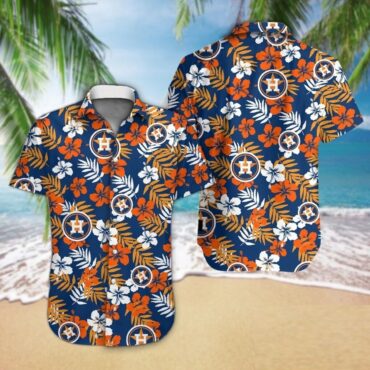 Houston Astros Tropical Vibe Hawaiian Shirt