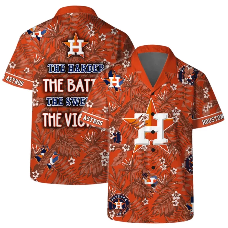 Houston Astros Victory Slogan Hawaiian Shirt