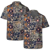 Houston Astros Vintage Tropic Hawaiian Shirt - TeeAloha