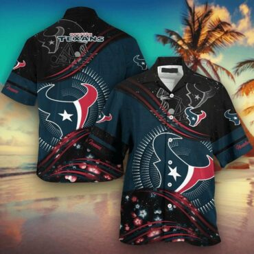 Houston Texans Cosmic Vibe Hawaiian Shirt