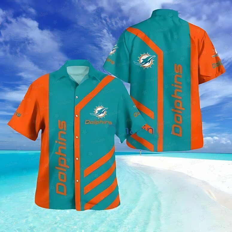 Miami Dolphins Bold Victory Hawaiian Shirt