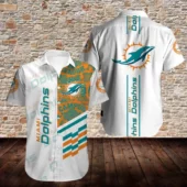 Miami Dolphins Campus Champion Hawaiian Shirt