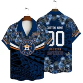 Personalized Houston Astros Night Bloom Hawaiian Shirt - TeeAloha