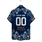 Personalized Houston Astros Night Bloom Hawaiian Shirt Back - TeeAloha