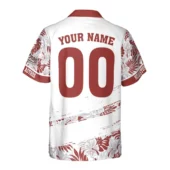 Personalized Houston Astros Tropical Island Hawaiian Shirt Back - TeeAloha