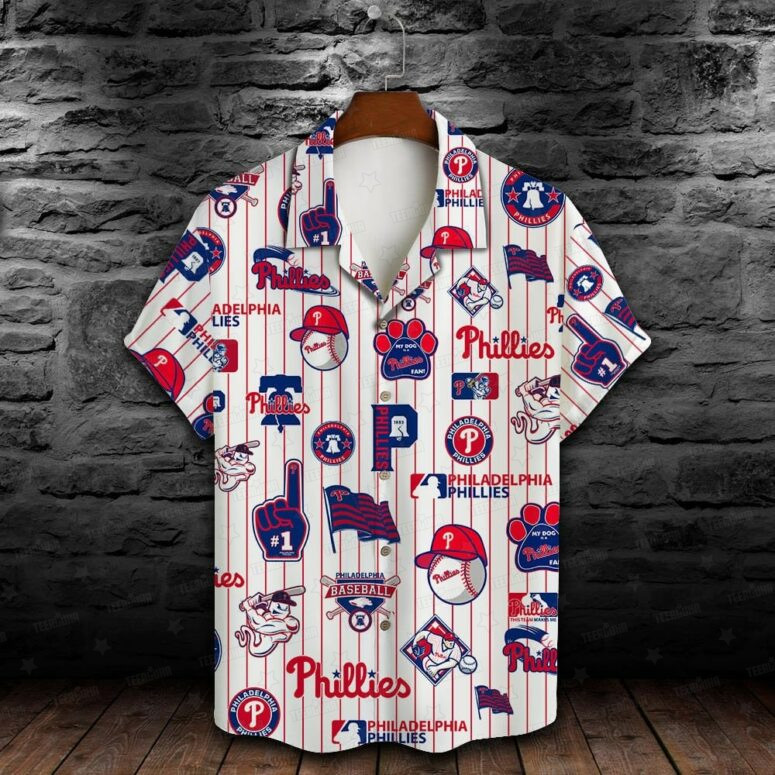 Philadelphia Phillies All-Star Hawaiian Shirt