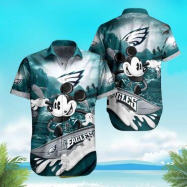 Philadelphia Eagles Mickey Fan Hawaiian Shirt