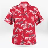 Atlanta Braves Island Escape Hawaiian Shirt Front - TeeAloha