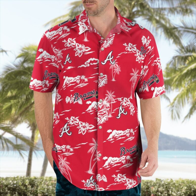 Atlanta Braves Island Escape Hawaiian Shirt