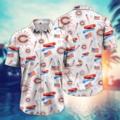 Chicago Bears 4th Of July Celebration Hawaiian Shirt - TeeAloha