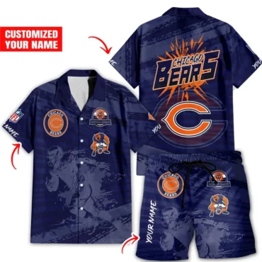 Chicago Bears Decatur Legacy Hawaiian Shirt