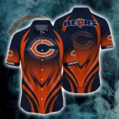 Chicago Bears Firestorm Hawaiian Shirt