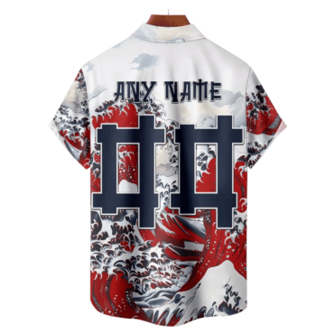 Personalized Chicago Bears Great Wave Hawaiian Shirt