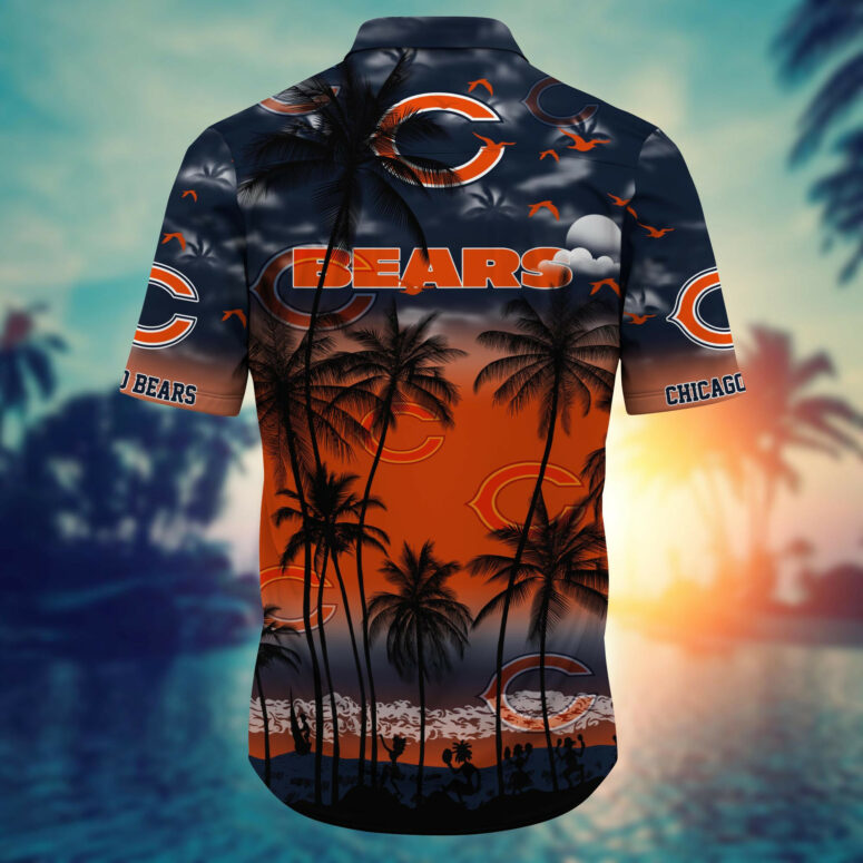 Chicago Bears Island Vibes Hawaiian Shirt