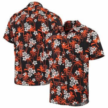 Chicago Bears Palm Paradise Hawaiian Shirt