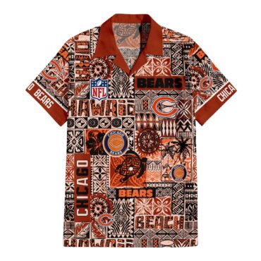 Chicago Bears Tribal Spirit Hawaiian Shirt