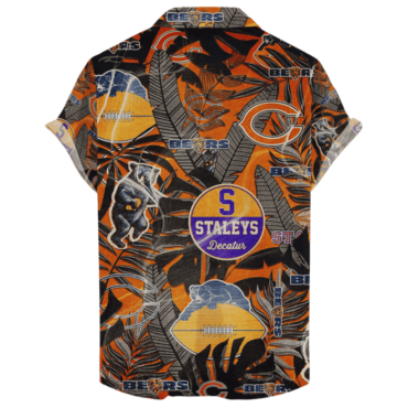 Chicago Bears Tropical Breeze Hawaiian Shirt