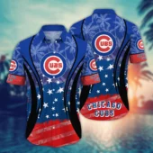 Chicago Cubs All Star Patriot Hawaiian Shirt - TeeAloha