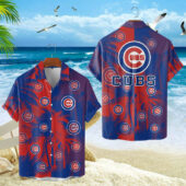 Chicago Cubs Tropical Sunset Hawaiian Shirt