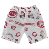 Cincinnati Reds Classic Logo Hawaiian Short Back - TeeAloha