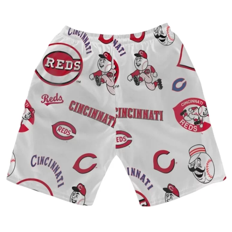 Cincinnati Reds Classic Logo Hawaiian Shirt