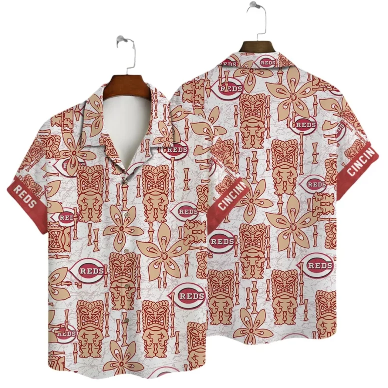 Cincinnati Reds Tiki Heritage Hawaiian Shirt