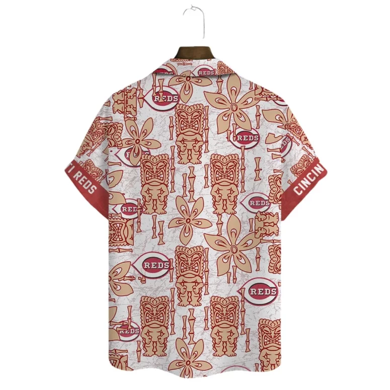 Cincinnati Reds Tiki Heritage Hawaiian Shirt