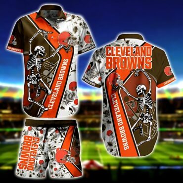 Cleveland Browns Bone Crusher Hawaiian Shirt