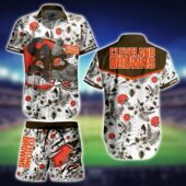 Cleveland Browns Dawg Pound Hawaiian Shirt