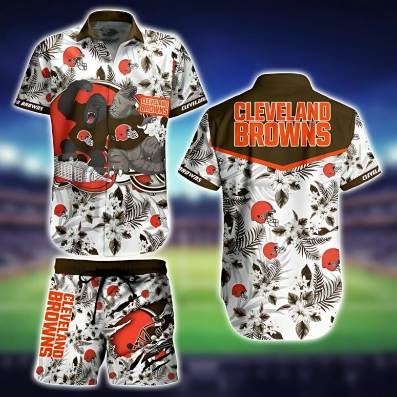 Cleveland Browns Dawg Pound Hawaiian Shirt