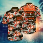 Cleveland Browns Grandpa Paradise Hawaiian Shirt