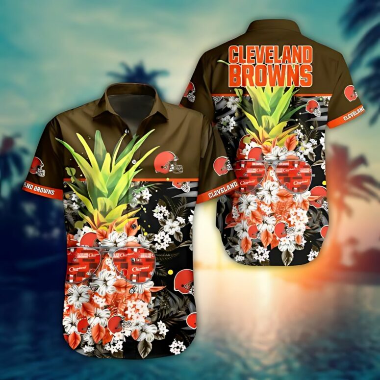 Cleveland Browns Pineapple Punch Hawaiian Shirt