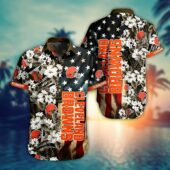 Cleveland Browns Stars & Stripes Hawaiian Shirt