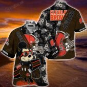 Cleveland Browns Surf & Turf Hawaiian Shirt