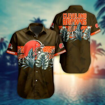 Cleveland Browns Tropical Jungle Hawaiian Shirt