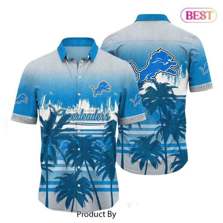 Detroit Lions Beach Breeze Hawaiian Shirt