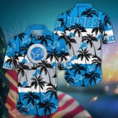 Detroit Lions Palm Island Pride Hawaiian Shirt - TeeAloha