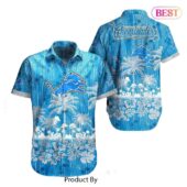 Detroit Lions Tropical Breeze Hawaiian Shirt