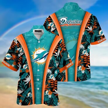 Miami Dolphins Island Vibe Hawaiian Shirt