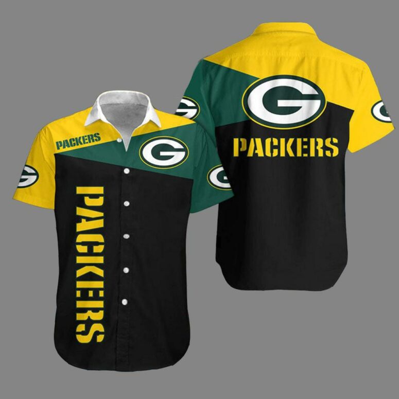 Green Bay Packers Blocked Triumph Hawaiian Shirt