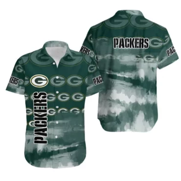 Green Bay Packers Legacy Waves Hawaiian Shirt