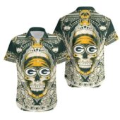 Green Bay Packers Skull Royale Hawaiian Shirt