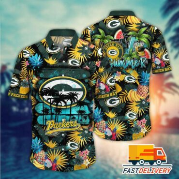 Green Bay Packers Summer Vibes Hawaiian Shirt