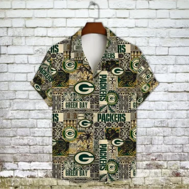 Green Bay Packers Tribal Heritage Hawaiian Shirt