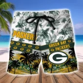 Green Bay Packers Tropical Legacy Hawaiian Short - TeeAloha