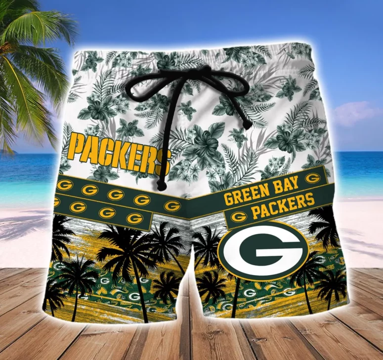 Green Bay Packers Tropical Legacy Hawaiian Shirt