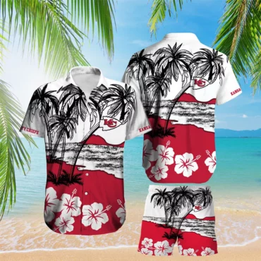 Kansas City Chiefs Island Escape Hawaiian Shirt