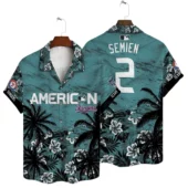 Marcus Semien Texas Rangers Hawaiian Shirt - TeeAloha